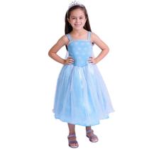 Fantasia vestido princesa do gelo muvilê Fantasia vestido princesa do gelo muvilê