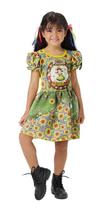 Fantasia Vestido São João Caipirinha Infantil Girassol Caipira Festa Junina Quadrilha Arraiá Quermesse Fantasia Vestido São João Caipirinha Infantil Girassol Caipira Festa Junina Quadrilha Arraiá Quermesse