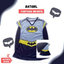 Fantasia Vestido Simples da Batgirl