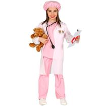 Fantasia Veterinária Infantil pra Menina Completa de Profissão