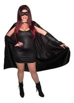 Fantasia Zorro/bandida Feminina Adulto Cosplay