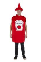 Fantasias de Garrafa de Ketchup Costume Dress-Up-America