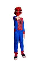 Fantasias Homem Aranha Com Enchimento E Mascara Infantil