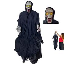 Fantasma Giratorio Halloween Dia das Bruxas Monstro Festa Tematica Sombrio Luz Som Grito Suspense Terror Decoraçao Fantasma Giratorio Halloween Dia das Bruxas Monstro Festa Tematica Sombrio Luz Som Grito Suspense Terror Decoraçao