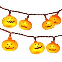 Fantastic Pumpkin Led String Lights Halloween Decoração Acessórios Lâmpada