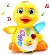 Fantastic Zone Light Up Dancing and Singing Musical Duck Toy - Infant, Baby and Toddler Musical and Educational Toy for Girls and Boys Kids or Toddlers - FZ FANTASTIC ZONE