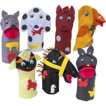 Fantoche Animais Domésticos 7 Peças 26CM Fantoche Animais Domésticos 7 Peças 26CM