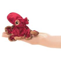 Fantoche de Dedo Mini Polvo Vermelho Folkmanis 20 cm Fantoche de Dedo Mini Polvo Vermelho Folkmanis 20 cm