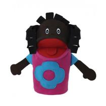 Fantoche de Mão Menina Negra Fantoche de Mão Menina Negra