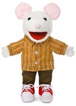 Fantoche de Mão Rato Silly Puppets 36 cm com Tênis Fantoche de Mão Rato Silly Puppets 36 cm com Tênis