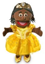 Fantoche de Mão Silly Puppets 36 cm Princesa Vestido Amarelo
