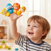 Fantoche Dedoche Bichinhos Brinquedo Animais Floresta Macio Fantoche Dedoche Bichinhos Brinquedo Animais Floresta Macio