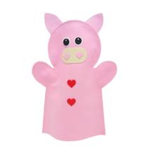 Fantoche - Feltro - Porco - Kits e Gifts Fantoche - Feltro - Porco - Kits e Gifts