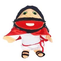 Fantoche Jesus De Mão Personagem Bíblico 42cm FANTOCHES GONZAGA Fantoche Jesus De Mão Personagem Bíblico 42cm FANTOCHES GONZAGA