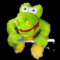 Fantoche Odontológico Pelúcia Luxo Com Macro Arcada - Jacaré Fantoche Odontológico Pelúcia Luxo Com Macro Arcada - Jacaré