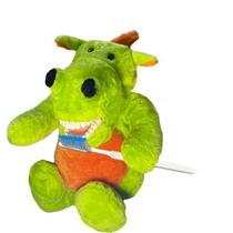 Fantoche Odontológico Pelúcia Macro Arcada Dinossauro Verde Fantoche Odontológico Pelúcia Macro Arcada Dinossauro Verde