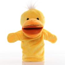Fantoche Pato Pelúcia De Mão Teatro Infantil Animais 25cm Fantoche Pato Pelúcia De Mão Teatro Infantil Animais 25cm