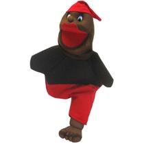 Fantoche pequeno 3d em tecido: saci - luqueta - 86