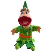 Fantoche Peter Pan ref: P035: Aventuras sem fim na Terra do Nunca! Voe com a imaginação!