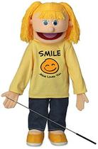 Fantoche Silly Puppets 63 cm de corpo inteiro para ventríloquo Fantoche Silly Puppets 63 cm de corpo inteiro para ventríloquo