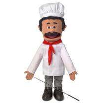 Fantoche Silly Puppets Chef Luigi 63 cm Boneco de Ventríloquo Fantoche Silly Puppets Chef Luigi 63 cm Boneco de Ventríloquo