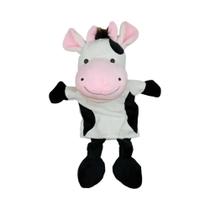 Fantoches de Mão de Animais 35cm - Leão, Elefante e Porco - Brinquedo Infantil