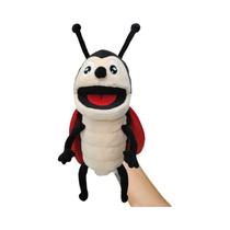 Fantoches De Mão De Insetos De Pelúcia: Abelha, Joaninha, Borboleta - Brinquedos Educacionais Macios