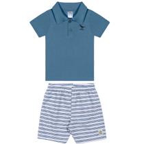 Fantoni Camiseta Gola Polo + Bermuda (80294 / 80367) Tam:3Cor:Azul Infinito/Azul Celeste Fantoni Camiseta Gola Polo + Bermuda (80294 / 80367) Tam:3Cor:Azul Infinito/Azul Celeste