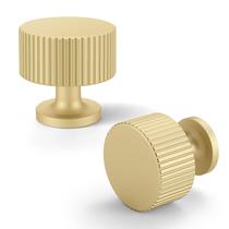 FAPUAL Paquete de 10 Pomos Dorados para Gabinetes, Tiradores Redondos de 2.8 cm FAPUAL Paquete de 10 Pomos Dorados para Gabinetes, Tiradores Redondos de 2.8 cm