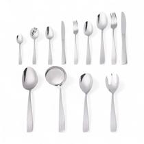 Faqueiro 101 Peças de Aço Inox com Caixa Litografada Pisa