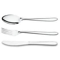 Faqueiro 12 Pessoas Garfos Colheres Facas de Mesa Inox Siena Faqueiro 12 Pessoas Garfos Colheres Facas de Mesa Inox Siena