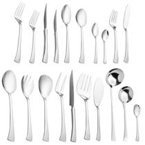 Faqueiro 130 peças de aço inox com caixa litografada berna