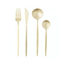 Faqueiro 16 Peças de Aço Inox Ópera Champanhe - Lyor Faqueiro 16 Peças de Aço Inox Ópera Champanhe - Lyor
