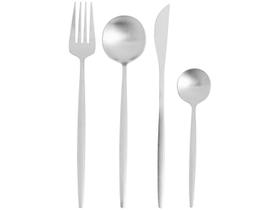 Faqueiro 16 Peças De Aço Inox Ópera - Lyor Faqueiro 16 Peças De Aço Inox Ópera - Lyor