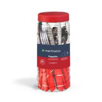 Faqueiro 20 Peças Piemonte Martinazzo Vermelho