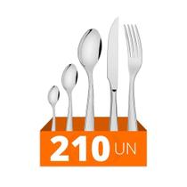 Faqueiro 210 Pçs Laguna Totalmente Aço Inox Itop Tramontina