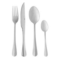 Faqueiro 24 Peças Aço Inox Positano Prata 7849 - Lyor