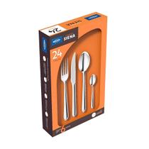 Faqueiro 24 Peças Compacto Siena Inox Brinox - 5109/142