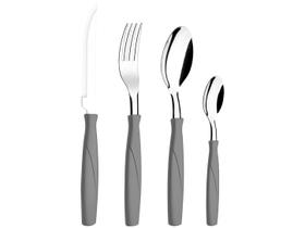 Faqueiro 24 Peças Itaparica Warm Gray Brinox 6000492