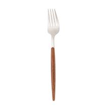 Faqueiro 24 Peças Lyor Organic de Aço Inox Cabo Estampa