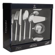 Faqueiro 25 peças Firenze Aço Inox 71960 - Wolff Faqueiro 25 peças Firenze Aço Inox 71960 - Wolff