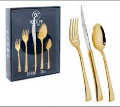 Faqueiro 30 pcs inox ber - 71422