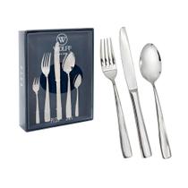 Faqueiro 30 Peças de Aço Inox com Gift Box Pisa Wolff