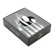 Faqueiro 30 peças de aço inox Prateado com Gift Box Avalon Wolff - 71415 Faqueiro 30 peças de aço inox Prateado com Gift Box Avalon Wolff - 71415