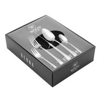 Faqueiro 30 peças de aço inox prateado com Gift Box Berna Wolff - 70019