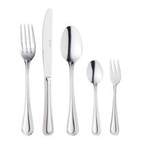 Faqueiro 30 peças de aço inox prateado com Gift Box Pérola Wolff - 71684
