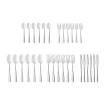 Faqueiro 30 peças de aço inox prateado com Gift Box Pisa Wolff