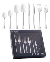 Faqueiro 48pçs Inox Wolff Linha Berna