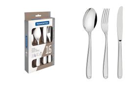 Faqueiro aco inox 16 pc tramontina