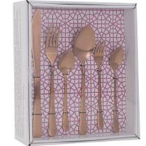 Faqueiro Aço Inox 72 Peças Classic Home Celine Elegante